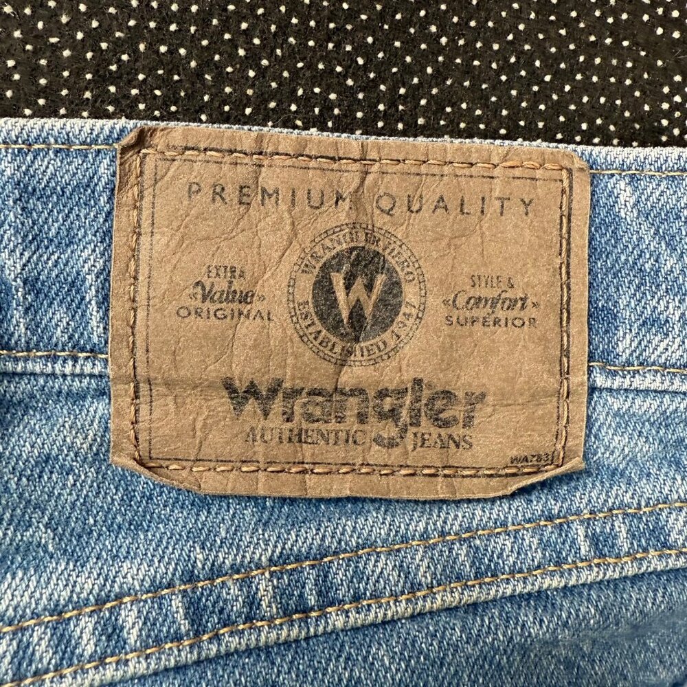 Wrangler Originals Men's Size 38x29 Medium Wash Jeans Relaxed Fit - Picture 5 of 10